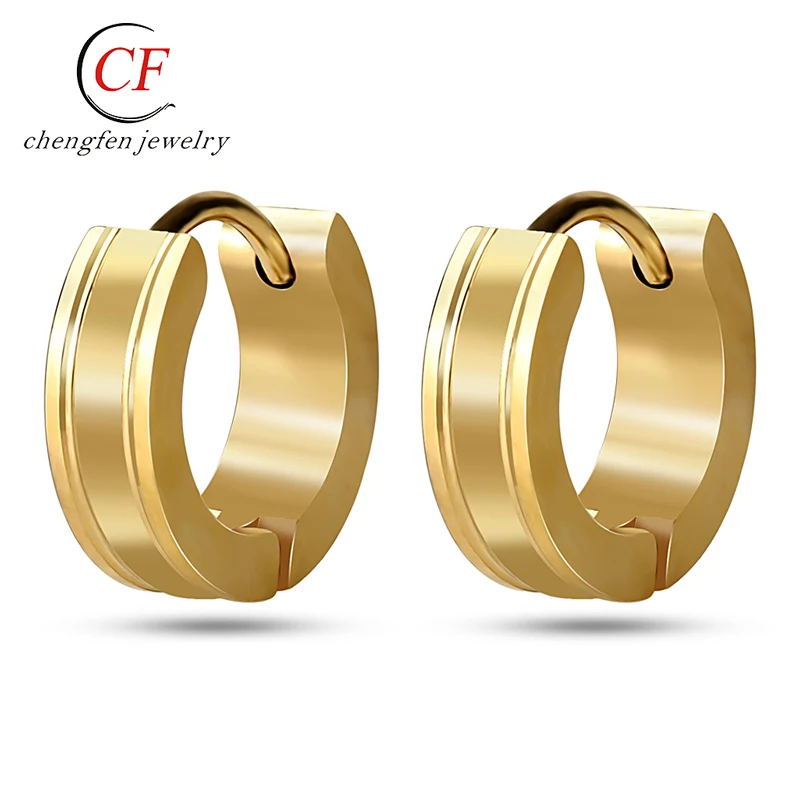 Stainless Steel Gold Earrings for Women Manual Polishing Earrings Set
Stainless Steel Gold Earrings for Women Manual Polishing Earrings Set