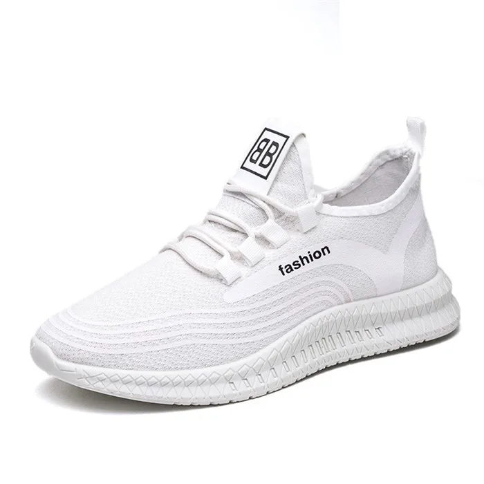 Fashion Sports men's shoes student shoes breathable running casual shoes, Black, white
Fashion Sports men's shoes student shoes breathable running casual shoes, Black, white
