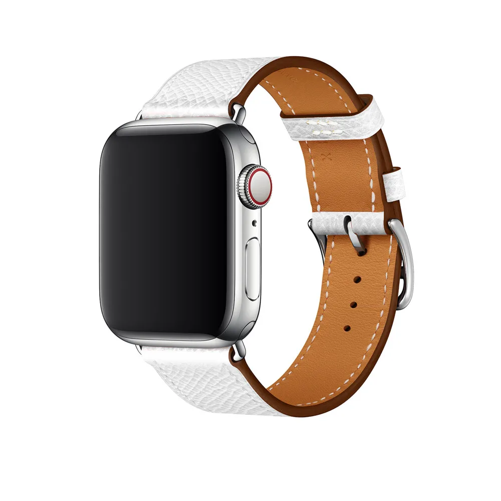 Luxury Watch Band for iwatch 6 5 4 3 2 SE Genuine Leather Strap Cross pattern 38mm 40mm 42mm 44mm
Luxury Watch Band for iwatch 6 5 4 3 2 SE Genuine Leather Strap Cross pattern 38mm 40mm 42mm 44mm
