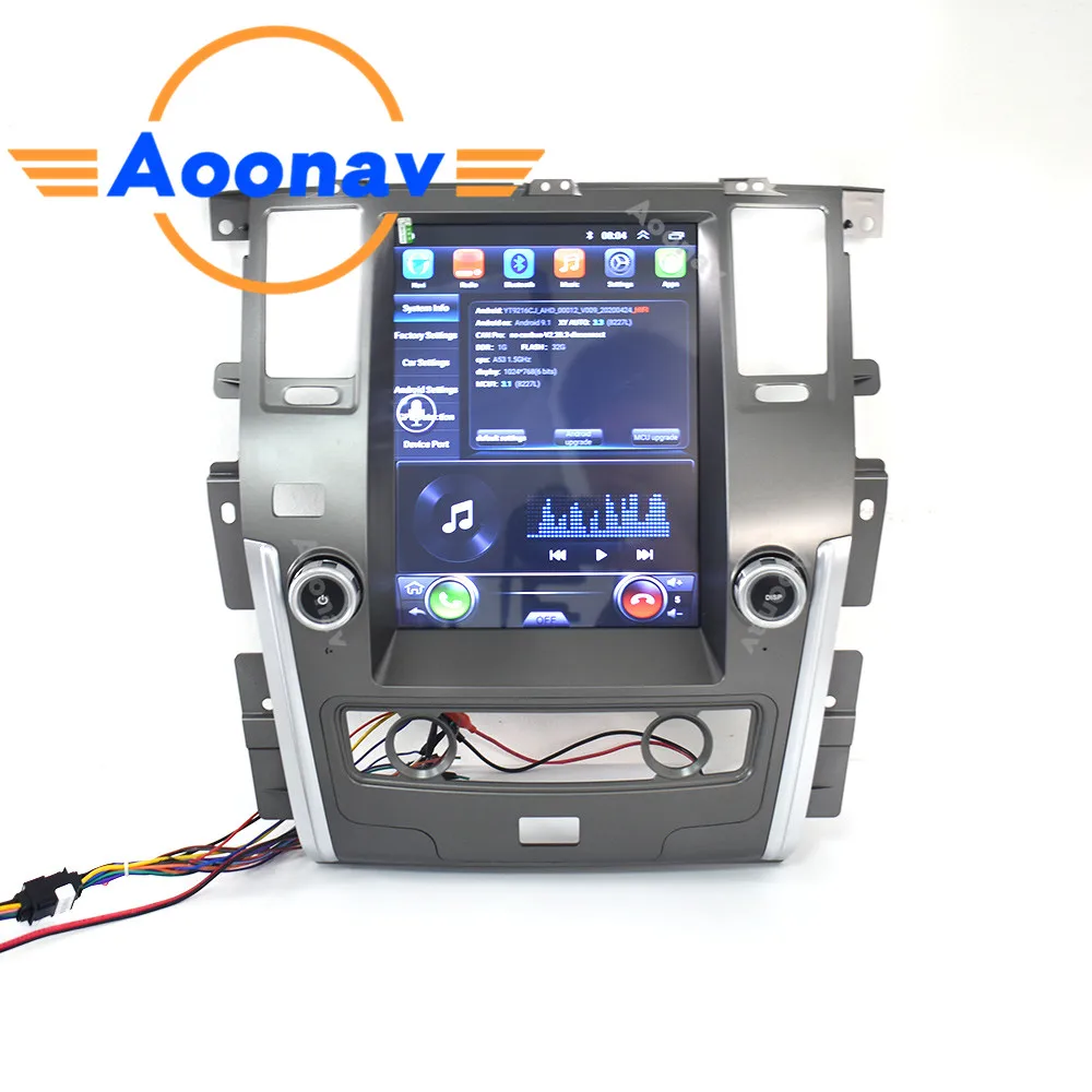 Car Tesla HD touch screen GPS Multimedia stereo player For Nissan patrol 2016 Support Steering Wheel Control
Car Tesla HD touch screen GPS Multimedia stereo player For Nissan patrol 2016 Support Steering Wheel Control