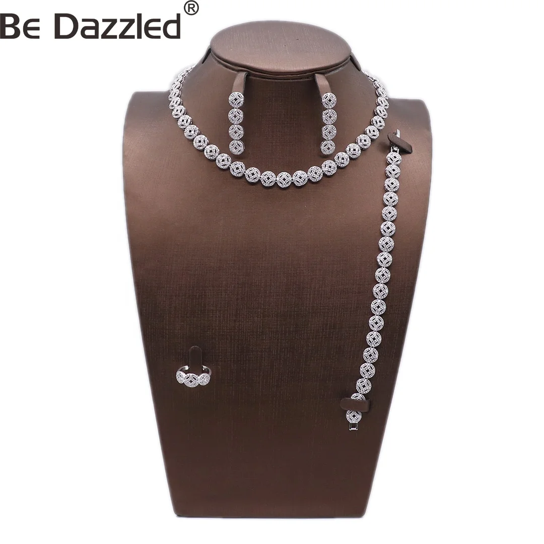 Bedazzled luxury wedding jewelry copper AAA cubic zirconia jewellery set earrings necklace ring bracelet
Bedazzled luxury wedding jewelry copper AAA cubic zirconia jewellery set earrings necklace ring bracelet