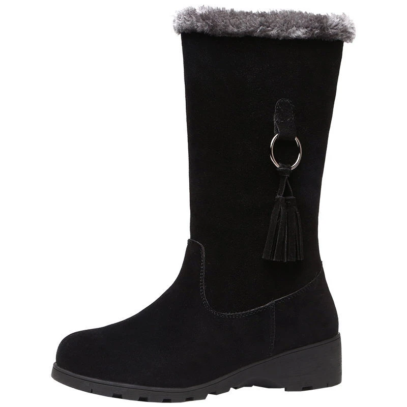 Dropshipping Custom Logo 2021 New Fashion Ladies Winter Snow Boot with Fur Warm Wedge Shoes All-match Side Zipper Footwear
Dropshipping Custom Logo 2021 New Fashion Ladies Winter Snow Boot with Fur Warm Wedge Shoes All-match Side Zipper Footwear