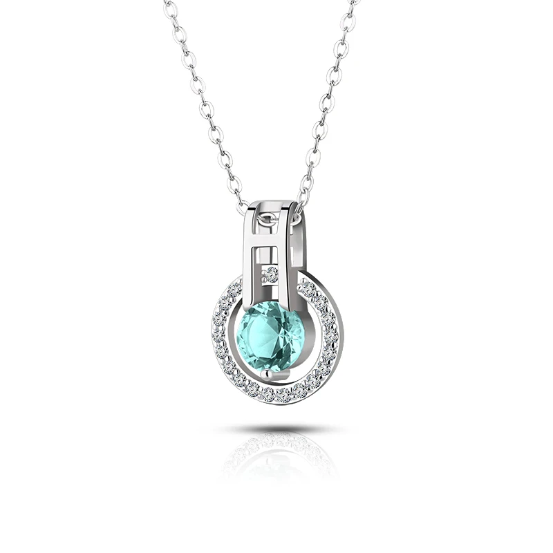 Fashion 925 Sterling Silver Jewelry Necklace Pendant Women Jewelry Gift 2020 Classic Crystal Pendant Necklaces
Fashion 925 Sterling Silver Jewelry Necklace Pendant Women Jewelry Gift 2020 Classic Crystal Pendant Necklaces