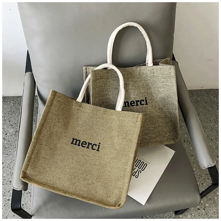 Wholesale Linen Shopping Canvas Fashion Hand Bag High Capacity Jute Tote Bag For Women, Natural,jute
Wholesale Linen Shopping Canvas Fashion Hand Bag High Capacity Jute Tote Bag For Women, Natural,jute