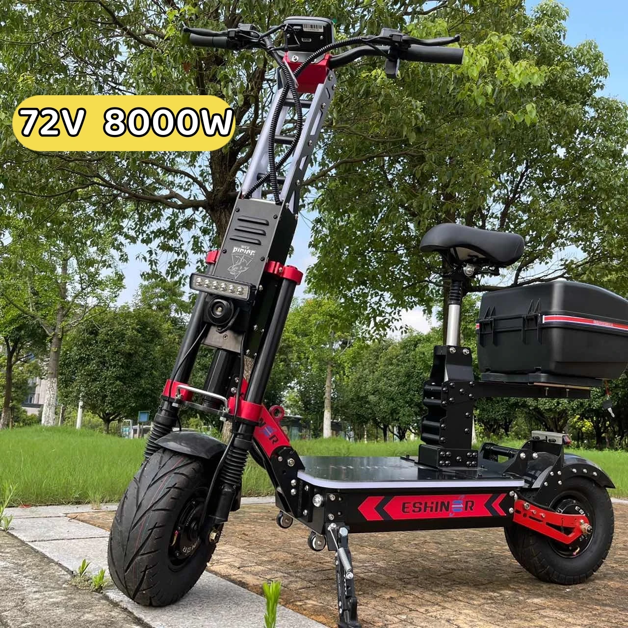 Geofought 15000w scooter with NFC 120km/h 75mph fast speed 4000w*2 dual motor waterproof electric scooter
Geofought 15000w scooter with NFC 120km/h 75mph fast speed 4000w*2 dual motor waterproof electric scooter