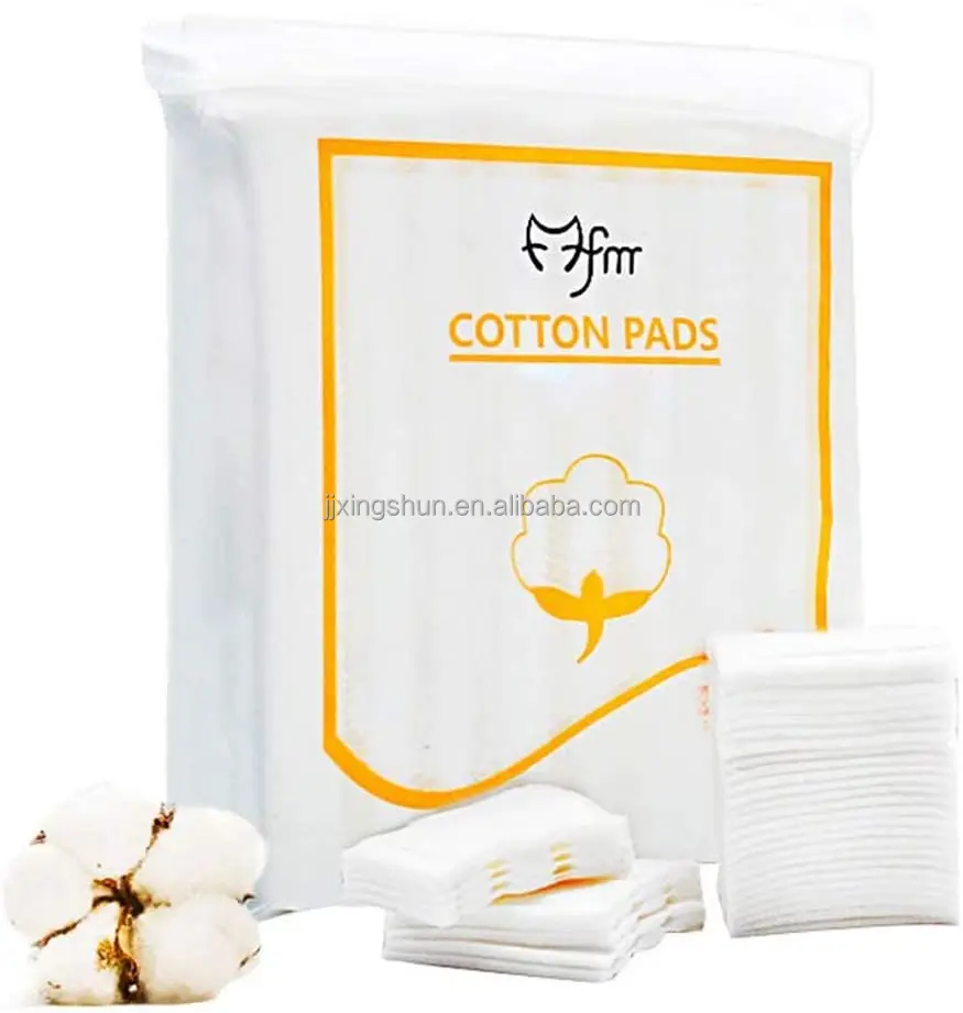 Cotton Pads Makeup Remover Pads Premium 100% Natural Cotton Cosmetic Facial Eye Square Cotton Puff Double Side Save Water Soft, White
Cotton Pads Makeup Remover Pads Premium 100% Natural Cotton Cosmetic Facial Eye Square Cotton Puff Double Side Save Water Soft, White