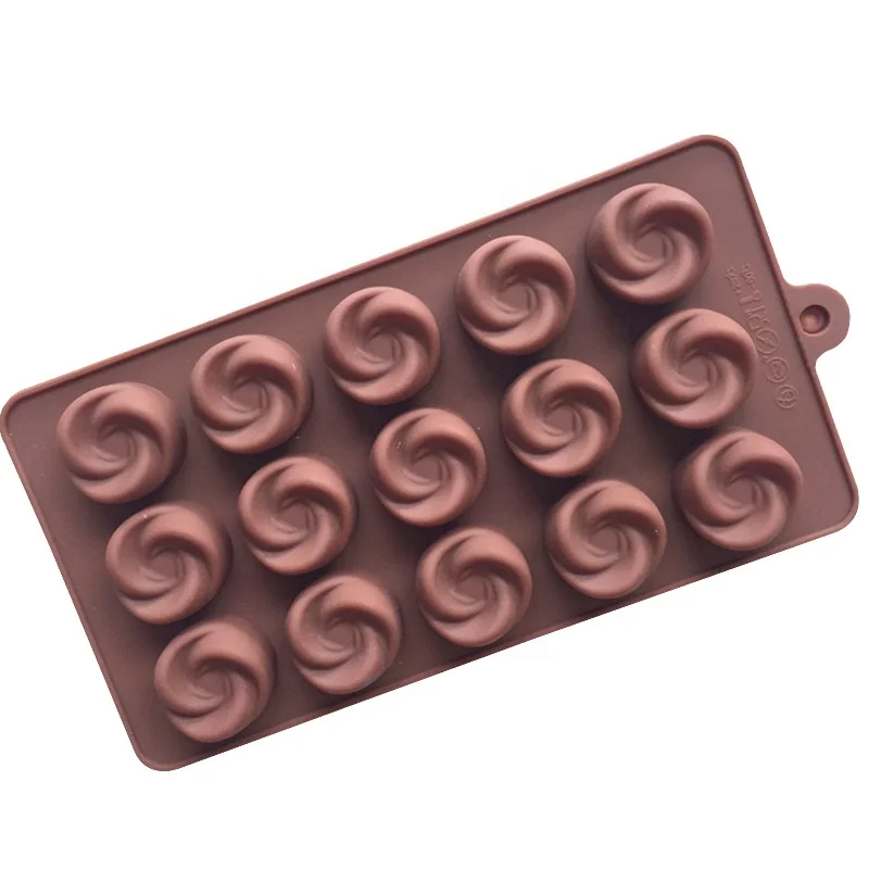 Wholesale 15 Holes Food Grade Traditional DIY Swirl PatternChocolate Mold Candy Mold Baking Tool Silicone Mold, Customized color
Wholesale 15 Holes Food Grade Traditional DIY Swirl PatternChocolate Mold Candy Mold Baking Tool Silicone Mold, Customized color