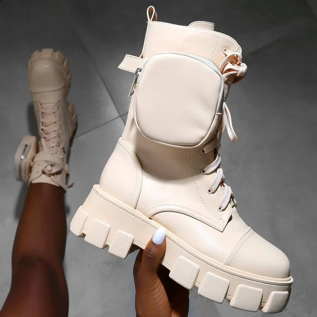 women's boots pocket lace up ladies motorcycles boots female buckle strap women platform shoes zipper ankle martens boots, Picture color
women's boots pocket lace up ladies motorcycles boots female buckle strap women platform shoes zipper ankle martens boots, Picture color