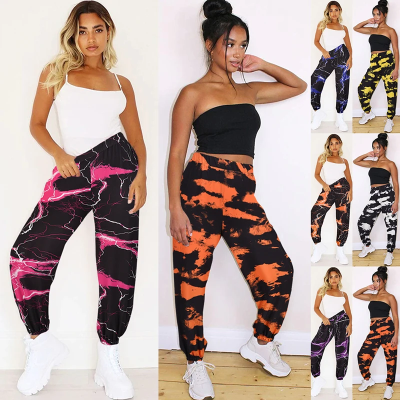 Custom jogger women streetwear high quality long pants wholesale tie dye pants Painted trousers Elastic waist womens sweatpants
Custom jogger women streetwear high quality long pants wholesale tie dye pants Painted trousers Elastic waist womens sweatpants