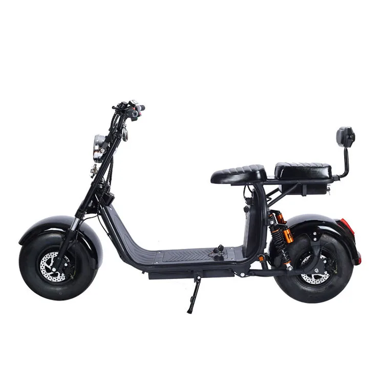 

Factory ship directly 1000w Two Wheeler electric scooters 10 inch Big Wheels Adult Fat Tire Citycoco