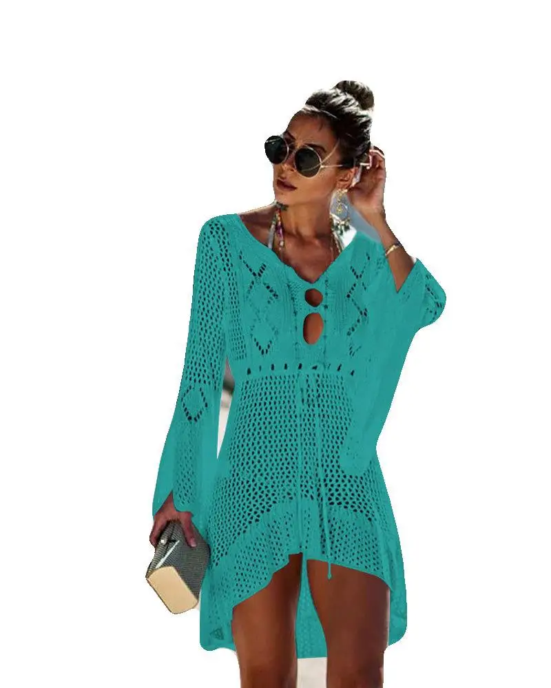 LH2 Wholesale Women Sunscreen Clothing New Knitted Hollow Beach Blouse Vacation Sexy Bikini Swimsuit Sunscreen Shirt, Picture showed
LH2 Wholesale Women Sunscreen Clothing New Knitted Hollow Beach Blouse Vacation Sexy Bikini Swimsuit Sunscreen Shirt, Picture showed