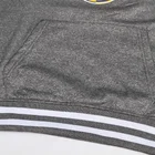 Hoodies Pullover Breathable Polyester Cotton Rib Cuff Sport Plus Size Heavyweight Custom Graphic Hoodies