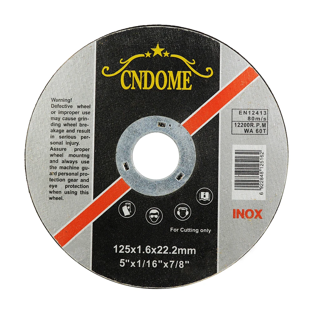 125*1.6*22 mm cutting disc 125 stainless steel for metal& stainless steel 5 inch cutting disc for angle grinder
125*1.6*22 mm cutting disc 125 stainless steel for metal& stainless steel 5 inch cutting disc for angle grinder