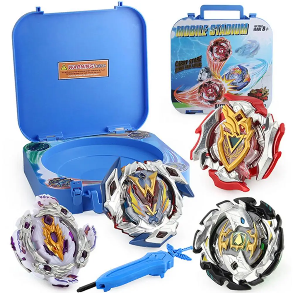Kids Spinning Top Kit With Portable Toolbox And Battle Base Alloy Combat Gyro Sets With Launcher
Kids Spinning Top Kit With Portable Toolbox And Battle Base Alloy Combat Gyro Sets With Launcher