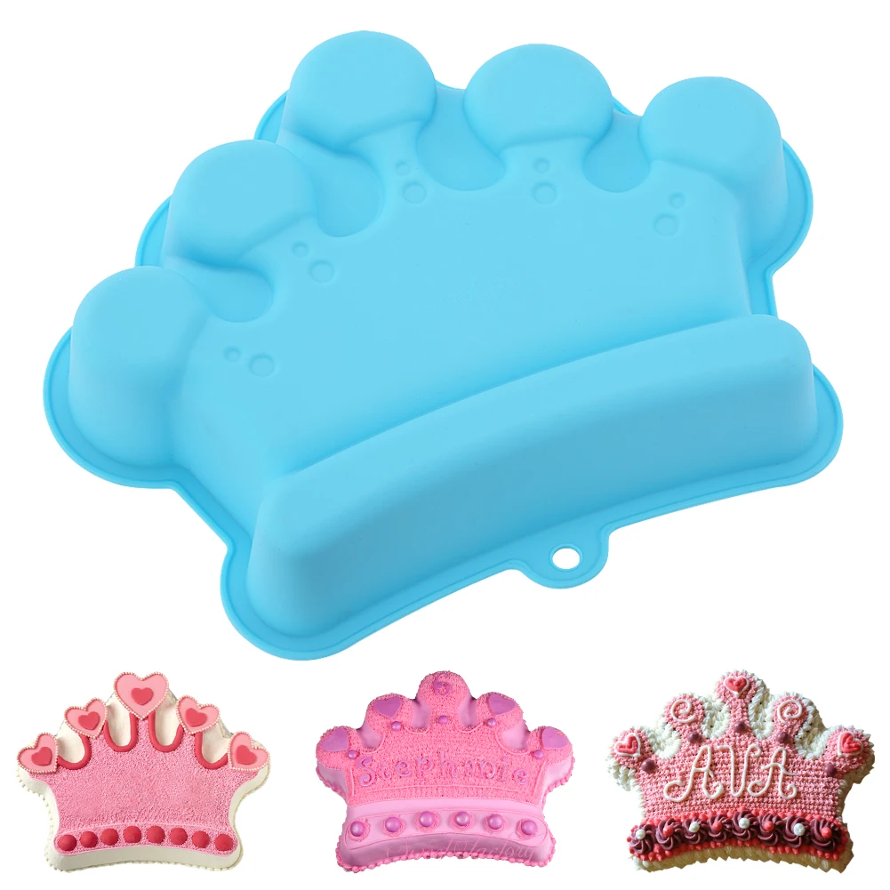 Silicone Molds Cake Dessert Crown Shape DIY 3D Bread Pastry Mousse Mold Kitchen Baking Cakes Molds, Customized color
Silicone Molds Cake Dessert Crown Shape DIY 3D Bread Pastry Mousse Mold Kitchen Baking Cakes Molds, Customized color