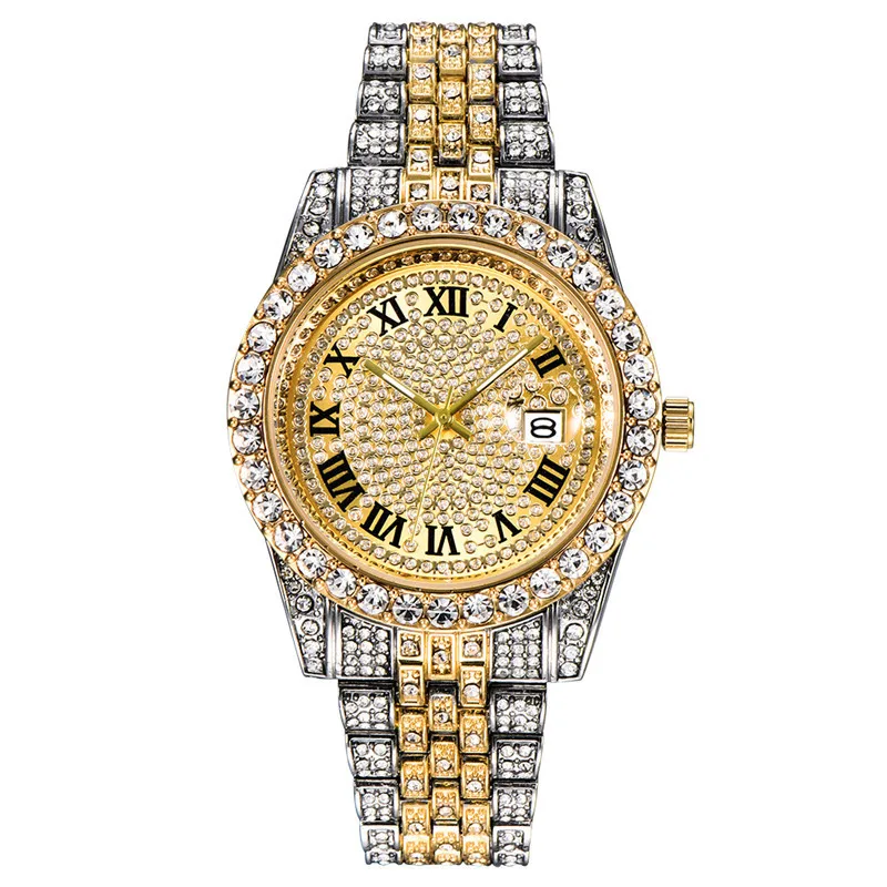 2021 Fashion Vintage Exactime Quartz Watches Lab Diamond Watch Luxury For Men, As pictures
2021 Fashion Vintage Exactime Quartz Watches Lab Diamond Watch Luxury For Men, As pictures