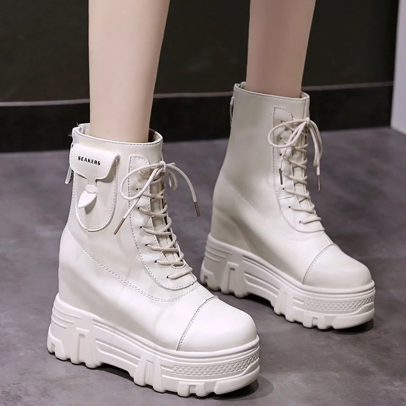Supermax Black And White Female Increased Boots For Women 2021 Ladies Luxury Chunky Shoes Fashion Booties Botas
Supermax Black And White Female Increased Boots For Women 2021 Ladies Luxury Chunky Shoes Fashion Booties Botas