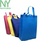 Full Color Printing Logo Eco Promotion Corporate Custom Tote Shopping Non Woven Bag Shopping Reusable