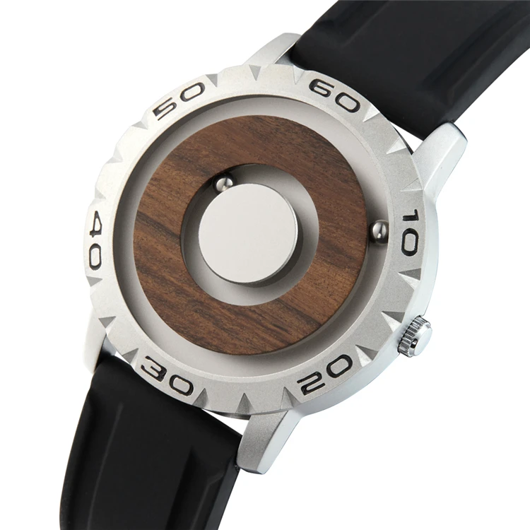 EUTOUR E031New Magnetic Wooden Dial Double Ball Parallel Wristwatch Luxury Men's Leisure Personality Pointer Free Quartz Watch
EUTOUR E031New Magnetic Wooden Dial Double Ball Parallel Wristwatch Luxury Men's Leisure Personality Pointer Free Quartz Watch