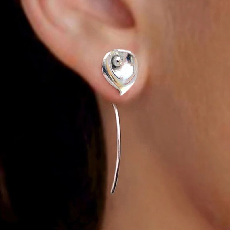 CAOSHI Special Design Jewelry Long Tail Flower Leaf Stud Earrings Lady Women Silver Trendy Flowers Leaf Long Earrings Girls
CAOSHI Special Design Jewelry Long Tail Flower Leaf Stud Earrings Lady Women Silver Trendy Flowers Leaf Long Earrings Girls