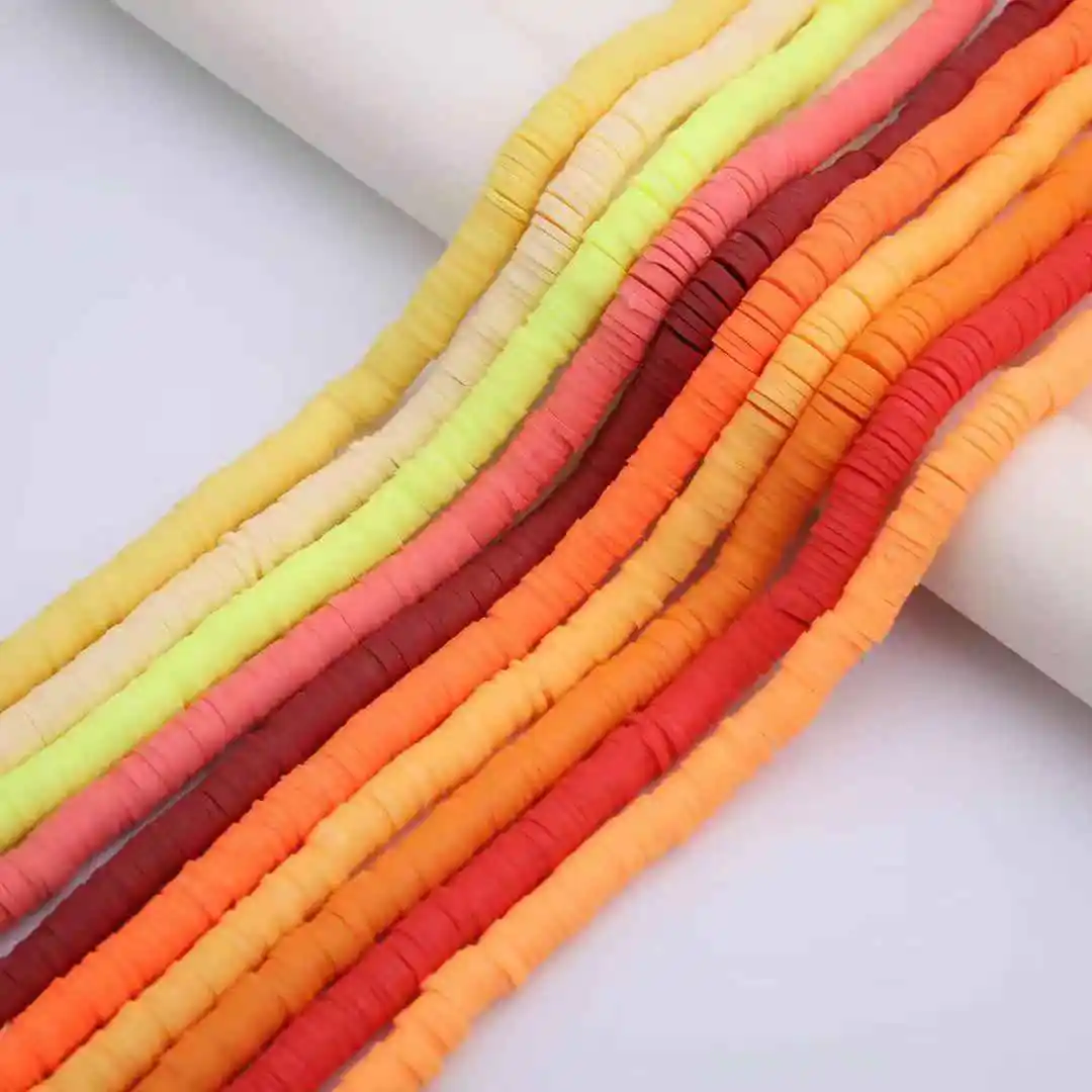 Rainbow Polymer Clay Heishi Beads Colorful Flat Disc Slice Spacer Smooth Beads vinyl disk beads for DIY Craft Jewelry, Green
Rainbow Polymer Clay Heishi Beads Colorful Flat Disc Slice Spacer Smooth Beads vinyl disk beads for DIY Craft Jewelry, Green