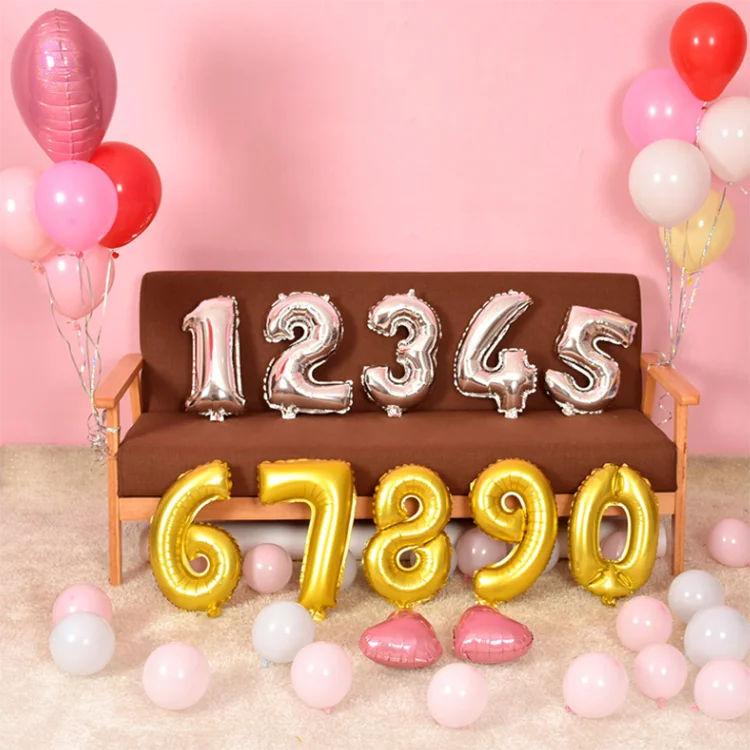 big letter /word balloons /word /mini foil 30th birthday