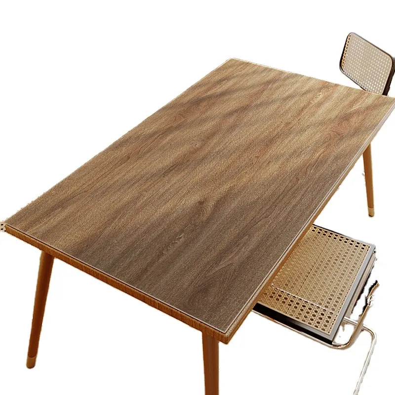 Wood color dining table mat Silica gel leather tablecloths custom festival table Decor cover protector
Wood color dining table mat Silica gel leather tablecloths custom festival table Decor cover protector