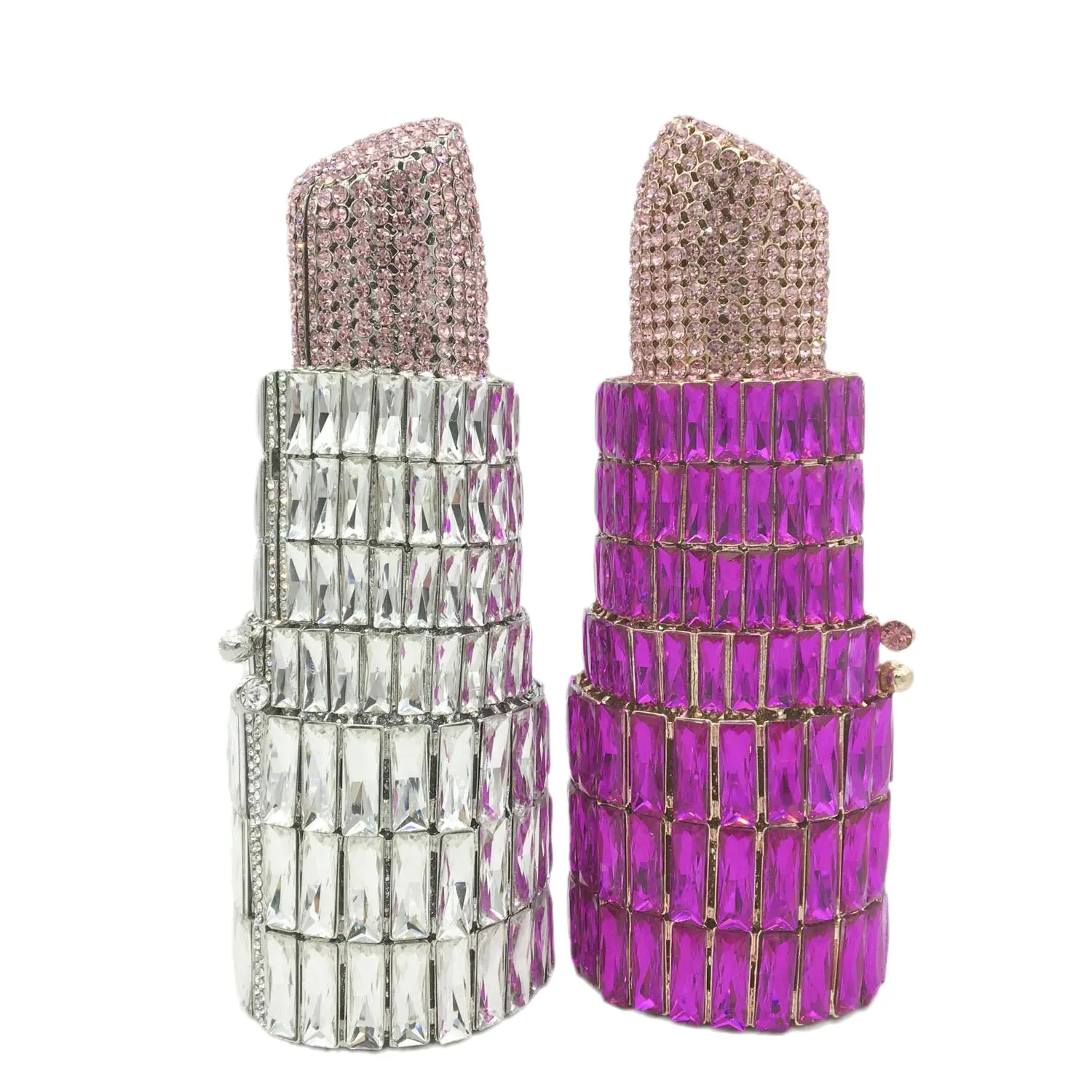Chaliwini Novelty Fashion Lipstick Clutch Purse for Women Crystal Evening Bags Female Party Dinner Rhinestone Handbags
Chaliwini Novelty Fashion Lipstick Clutch Purse for Women Crystal Evening Bags Female Party Dinner Rhinestone Handbags