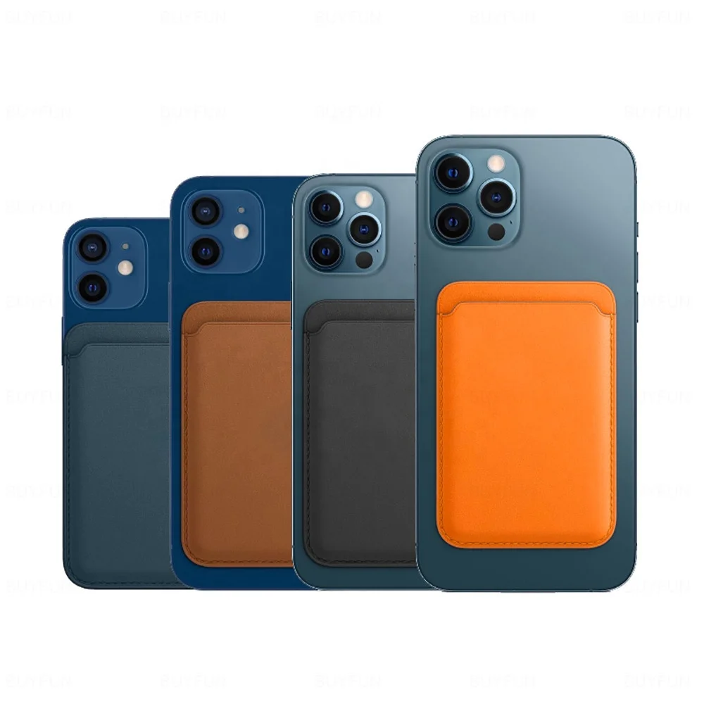 Hot Selling Magsafe Card holder Magnetic Leather Wallet, Card Holder for Iphone 12/12 MINI/12 PRO MAX Magsafe wallet case
Hot Selling Magsafe Card holder Magnetic Leather Wallet, Card Holder for Iphone 12/12 MINI/12 PRO MAX Magsafe wallet case