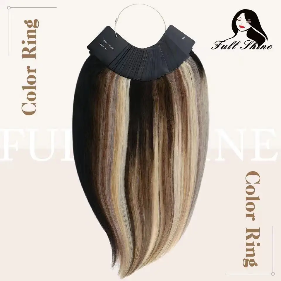 Hair Extension Sample Color Ring Hair Ring Swatch for Wholesale Customer with Different Color
Hair Extension Sample Color Ring Hair Ring Swatch for Wholesale Customer with Different Color
