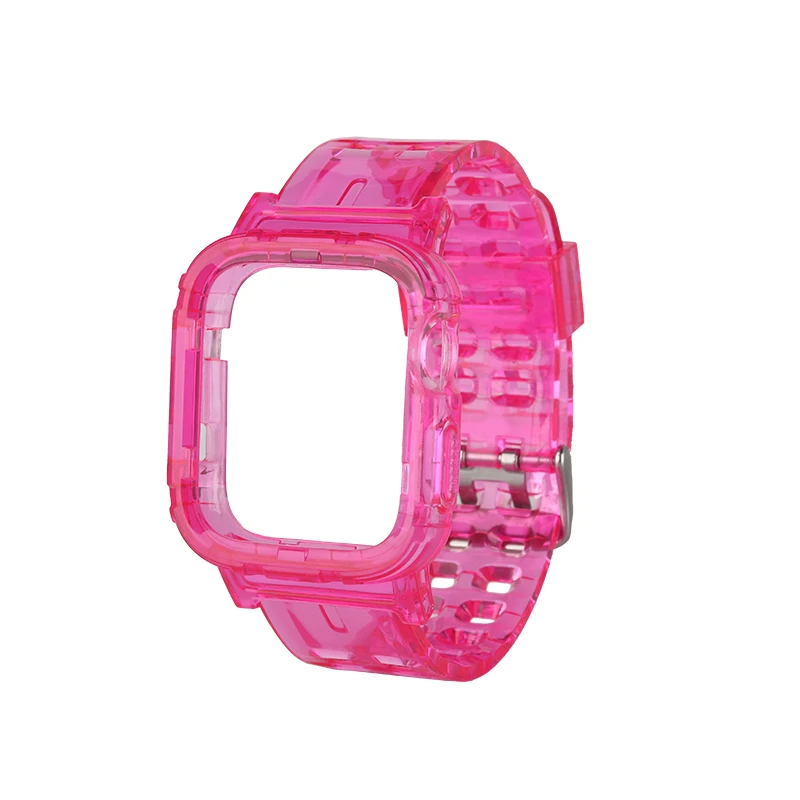 Somostel For Apple Watch Band Neon Color TPU Compatible with Watch Bands Replacement Strap 42mm 44mm + Protective Frame Case, Optional
Somostel For Apple Watch Band Neon Color TPU Compatible with Watch Bands Replacement Strap 42mm 44mm + Protective Frame Case, Optional