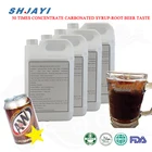 50 times root beer concentrate carbonated drink