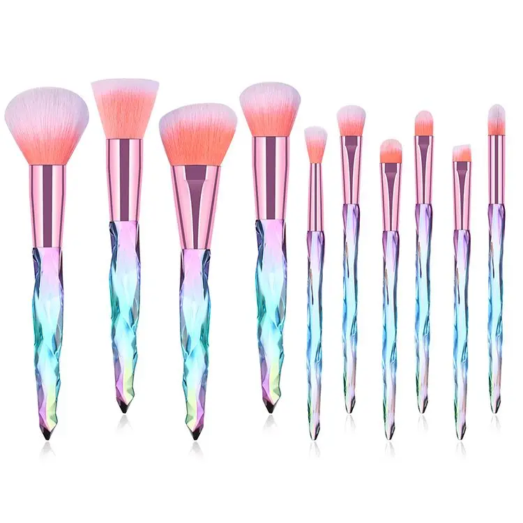 Custom Packing Print Logo Professional Synthetic Cosmetics Crystal Makeup Brush Set, Sliver
Custom Packing Print Logo Professional Synthetic Cosmetics Crystal Makeup Brush Set, Sliver