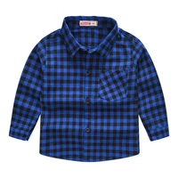Fashion Spring Autumn Kids Plaid Shirt Cotton Long Sleeve Blouses Casual Shirts Children Clothing For 2-9 Years Boy Girl Clothes
Fashion Spring Autumn Kids Plaid Shirt Cotton Long Sleeve Blouses Casual Shirts Children Clothing For 2-9 Years Boy Girl Clothes