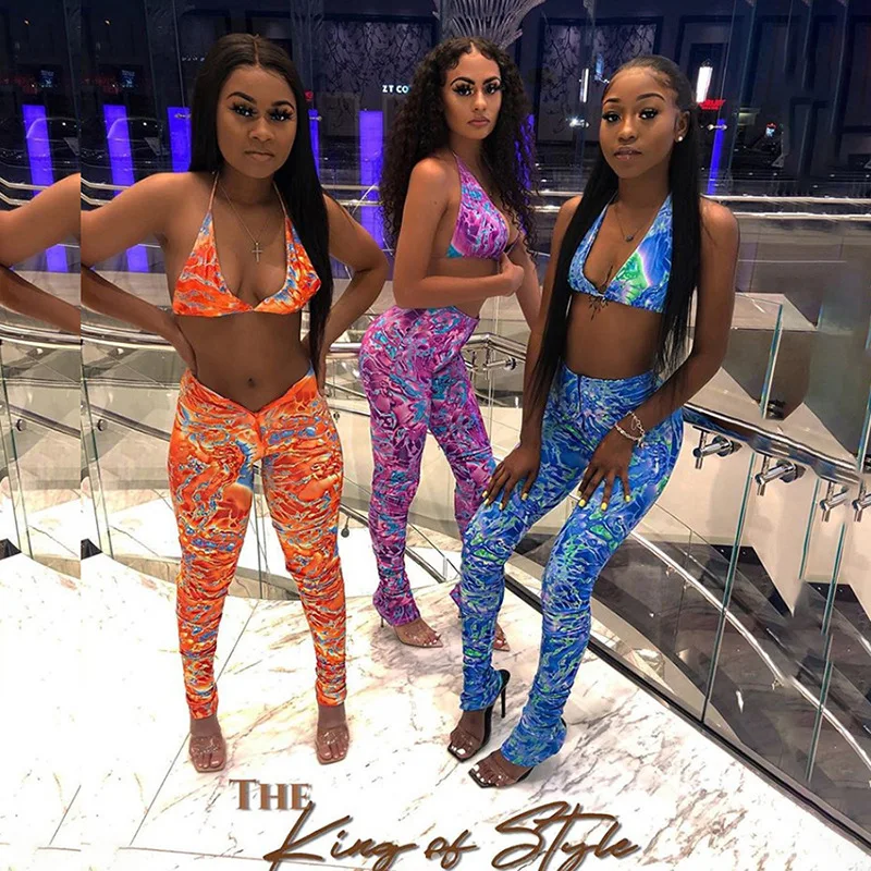 coldker 2021 Fashion Printed Bra Crop Top and Pants 2 Piece Set Women Sexy Two Piece Club Outfits Matching Sets Sweat Suits, As show
coldker 2021 Fashion Printed Bra Crop Top and Pants 2 Piece Set Women Sexy Two Piece Club Outfits Matching Sets Sweat Suits, As show