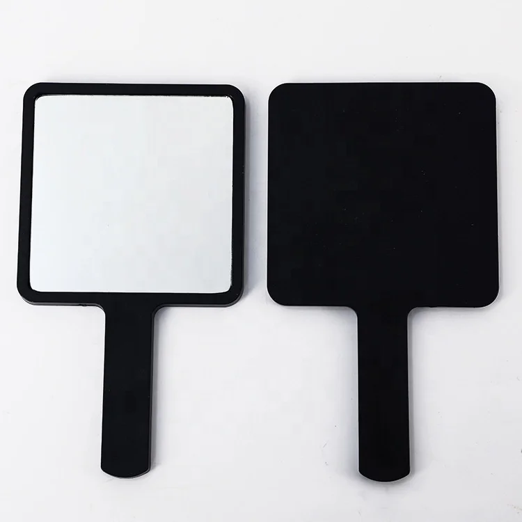 No MOQ Cosmetic Custom Woman Makeup Hand Mirror Single Square Makeup Mirror Held ABS Plastic Pocket Mirror Personalized, White ,pink, black
No MOQ Cosmetic Custom Woman Makeup Hand Mirror Single Square Makeup Mirror Held ABS Plastic Pocket Mirror Personalized, White ,pink, black