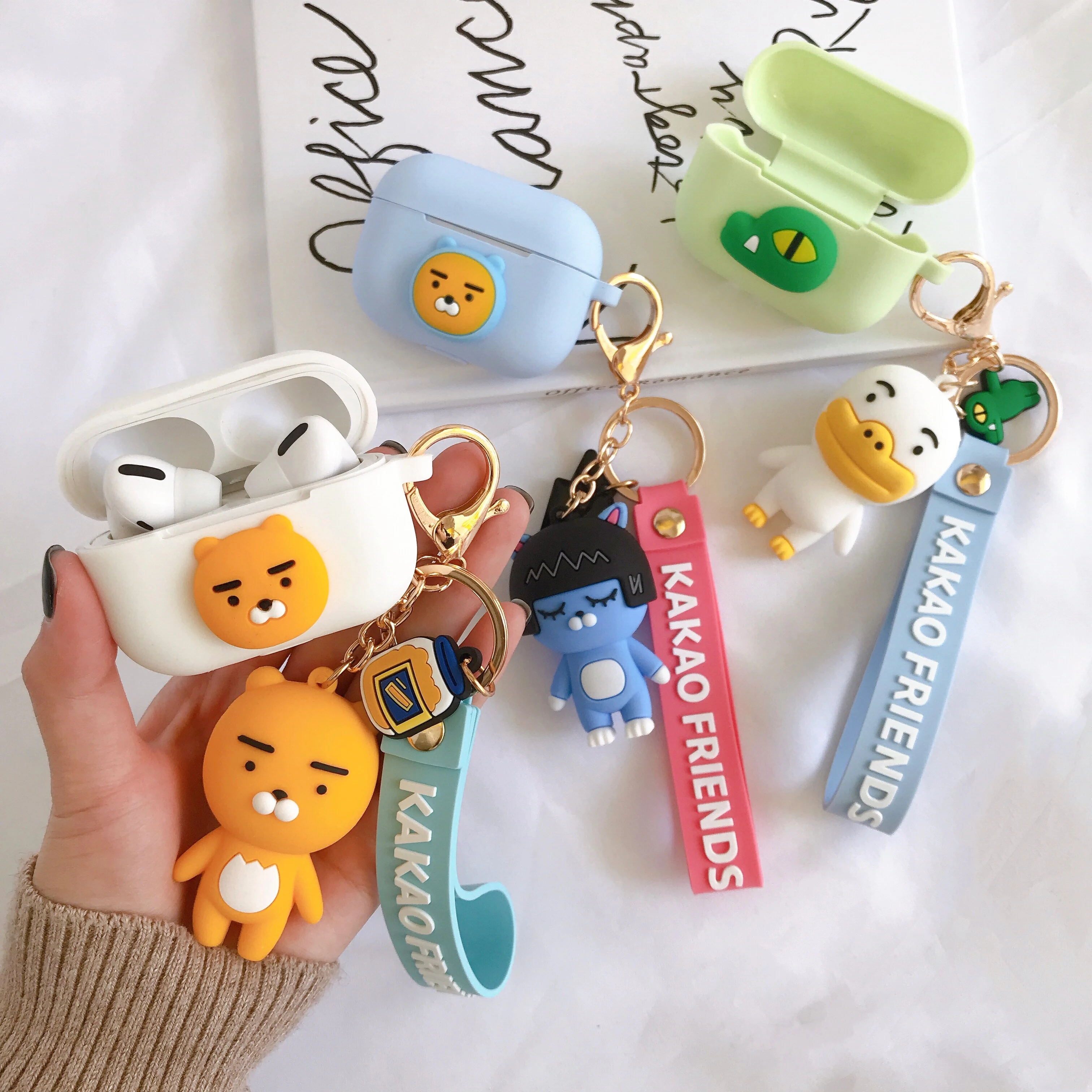 Kakao friends brand airpod case for pro cartoon airpod pro cases for women iridescent airpods pro case, Any color
Kakao friends brand airpod case for pro cartoon airpod pro cases for women iridescent airpods pro case, Any color