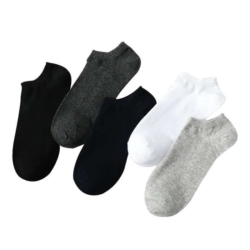 Hot selling 2020 new adult sox summer thin solid black white gray cotton mens short socks, Custom color
Hot selling 2020 new adult sox summer thin solid black white gray cotton mens short socks, Custom color