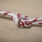 colored crochet knit rope cotton/polyester /pp rope braided rope/draw cord