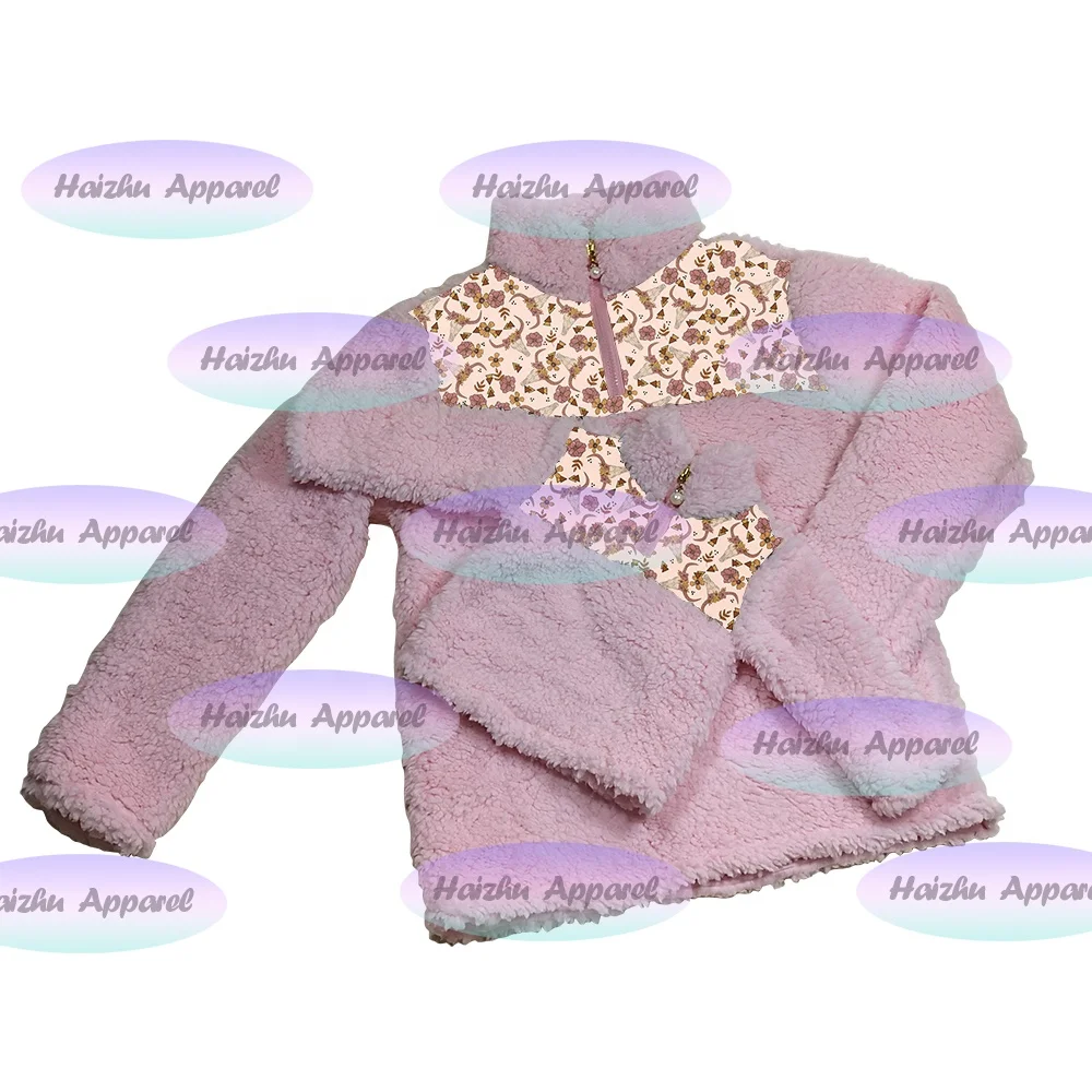 Mb-1 Mom and Me Winter Fleece Sweater Fashion Leopard Patchwork Fluffy Thick Sweaters Warm Zipper Pullovers Coat Sherpa Tops
Mb-1 Mom and Me Winter Fleece Sweater Fashion Leopard Patchwork Fluffy Thick Sweaters Warm Zipper Pullovers Coat Sherpa Tops