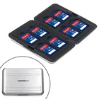 Waterproof Aluminum Memory Card Case Holder Memory Card Storage