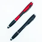 OEM LED light up pen Touch Screen Ball Point Pen Custom logo ballpoint pen