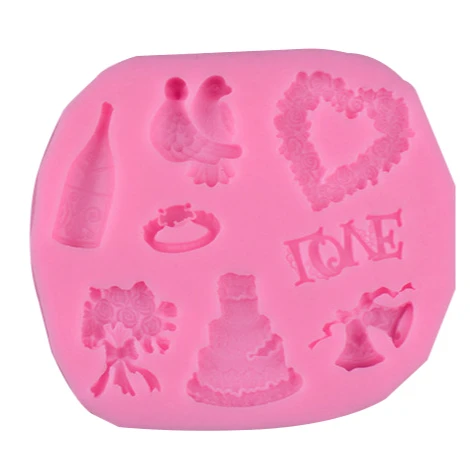 Environmentally friendly Christmas series of cartoon candy chocolate silicone tray mold, Pink
Environmentally friendly Christmas series of cartoon candy chocolate silicone tray mold, Pink