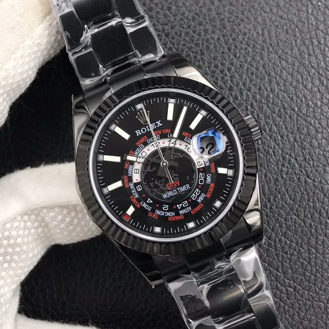 Classic Quality Luxury Rolex Watches Sapphire Glass Skywalker Series Fully Mechanical Movement Black Men'S Rolex Watches
Classic Quality Luxury Rolex Watches Sapphire Glass Skywalker Series Fully Mechanical Movement Black Men'S Rolex Watches