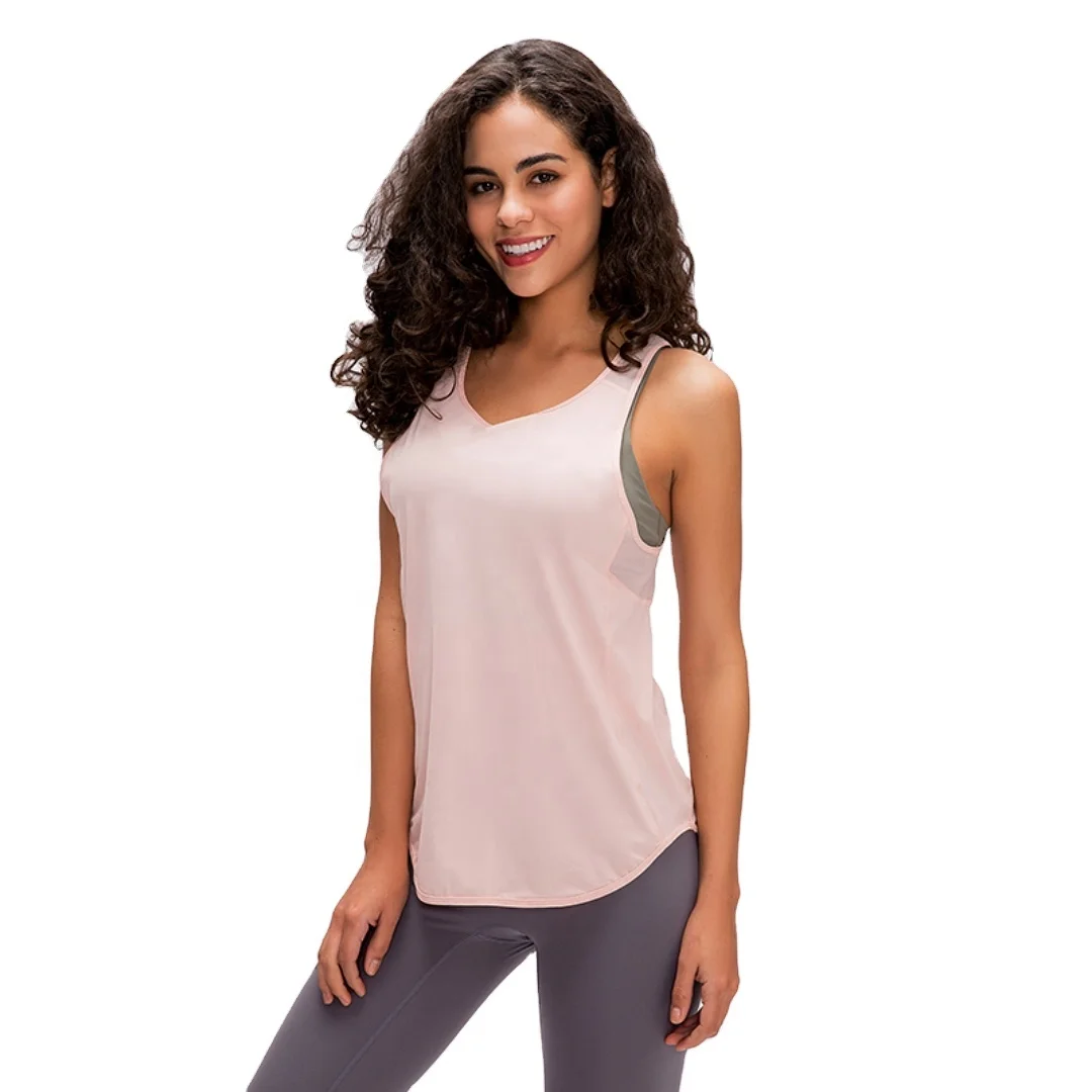 2021 spring and summer new ultra thin yoga sports vest solid color sleeveless quick dry Breathable running fitness top female
2021 spring and summer new ultra thin yoga sports vest solid color sleeveless quick dry Breathable running fitness top female