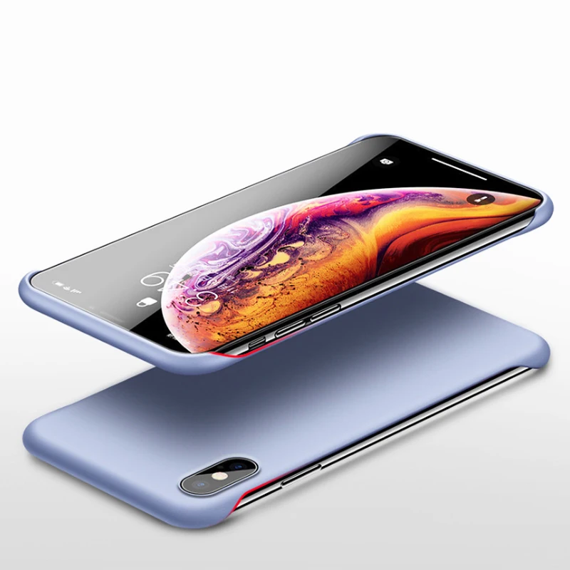 Ultra-thin PC Silicone Case Liquid Rubber Hard Pc Material Phone Case For Iphone Xr X Xs, Black pink red blue lavender green violet
Ultra-thin PC Silicone Case Liquid Rubber Hard Pc Material Phone Case For Iphone Xr X Xs, Black pink red blue lavender green violet
