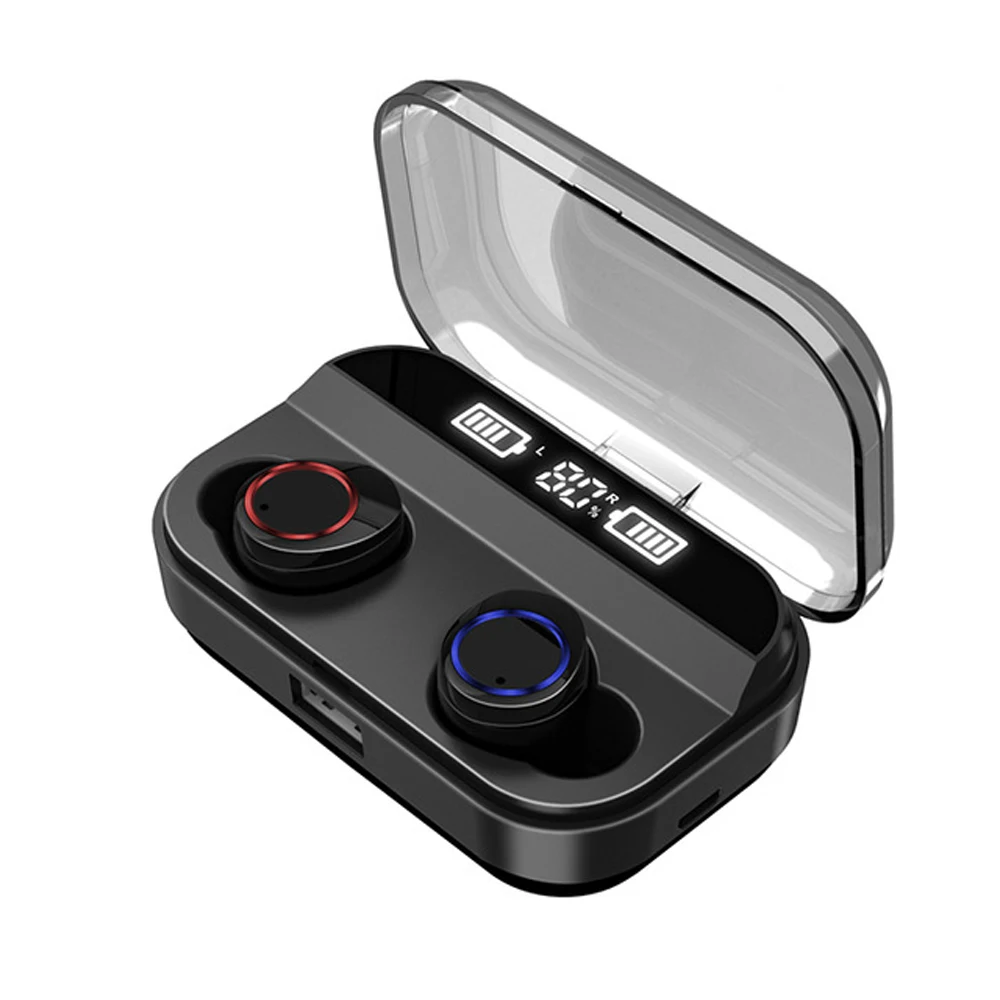 LED Display X11 TWS Wireless Earphone BT 5.0 Headphones Touch Control Waterproof with Microphone with Charging BoX
LED Display X11 TWS Wireless Earphone BT 5.0 Headphones Touch Control Waterproof with Microphone with Charging BoX