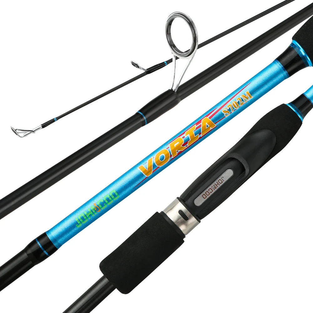JOHNCOO VORIA 1.98 2.1 2.4 2.7m Spinning Fishing Rod ML M MH Fast Action High Quality Fishing Rods
JOHNCOO VORIA 1.98 2.1 2.4 2.7m Spinning Fishing Rod ML M MH Fast Action High Quality Fishing Rods