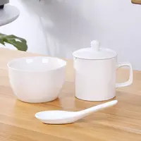 

International Competition Standard Professional Porcelain Ceramic White Tea Cup Tasting Cups Set