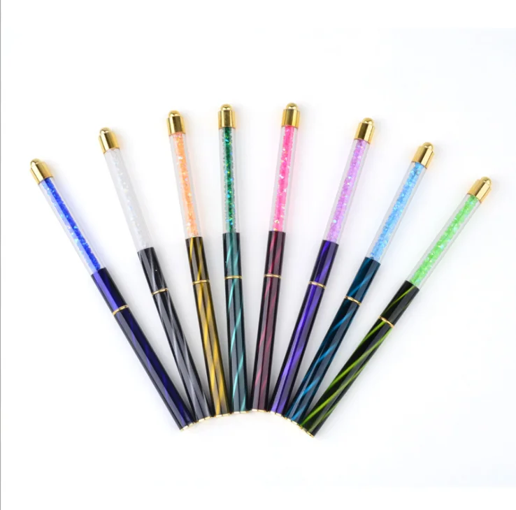HOT Professional Mahogany High Quality Nail Tools With Diamond Painted Light Therapy Pen Cat Eye Rod Nail Brush
HOT Professional Mahogany High Quality Nail Tools With Diamond Painted Light Therapy Pen Cat Eye Rod Nail Brush